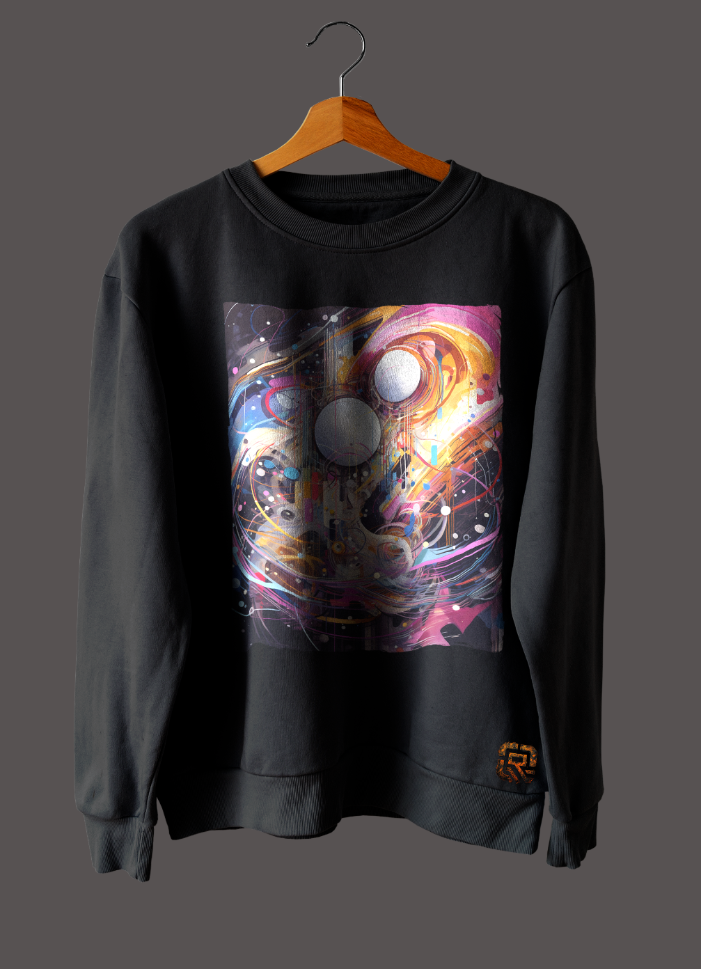 The Abstract Collection Short/Long Sleeve T-Shirt - Galactic Symphony