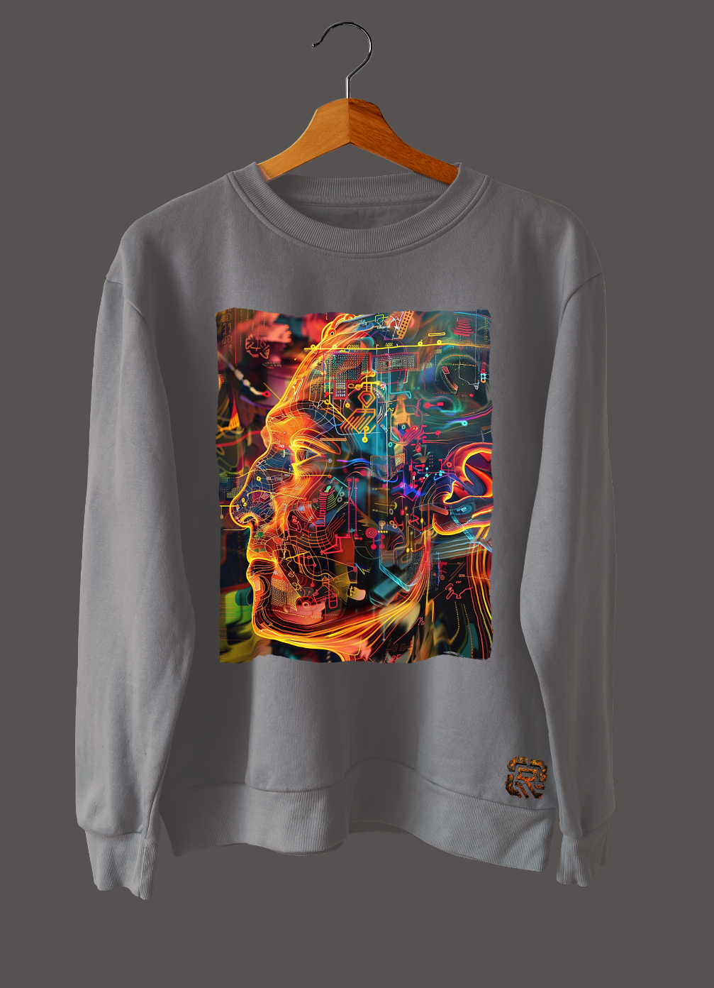 The Abstract Collection Short/Long Sleeve T-Shirt - Digital Dreamscape