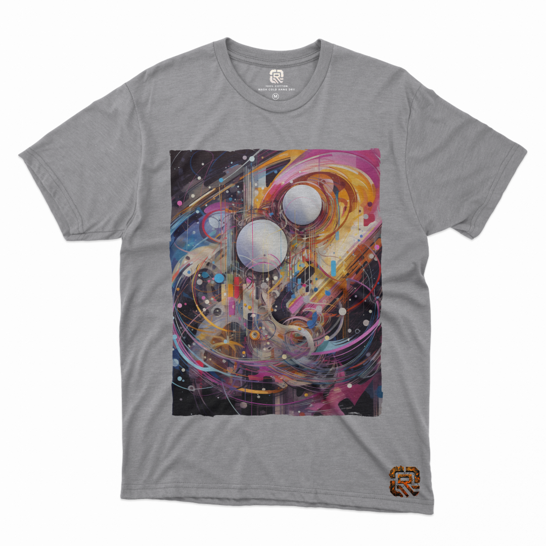 The Abstract Collection Short/Long Sleeve T-Shirt - Galactic Symphony