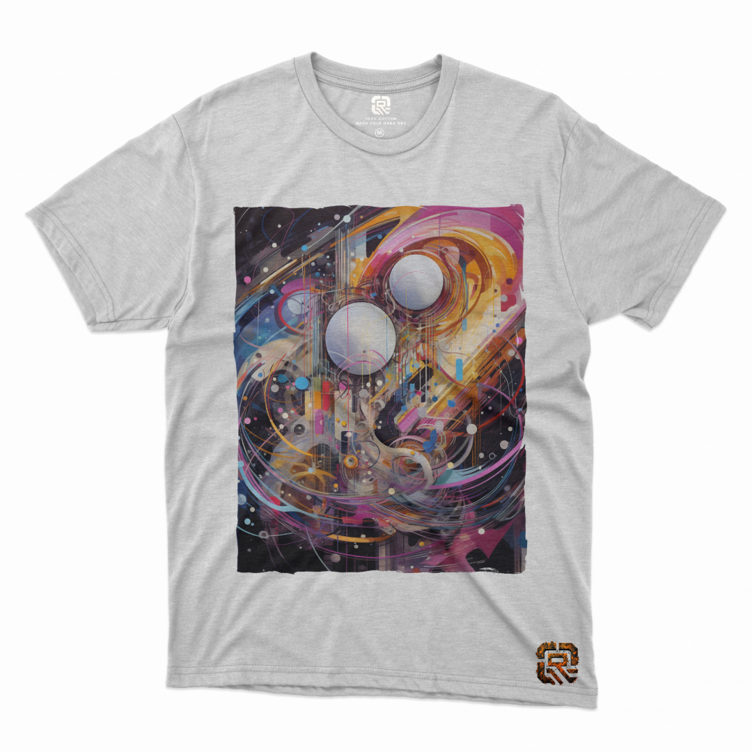 The Abstract Collection Short/Long Sleeve T-Shirt - Galactic Symphony