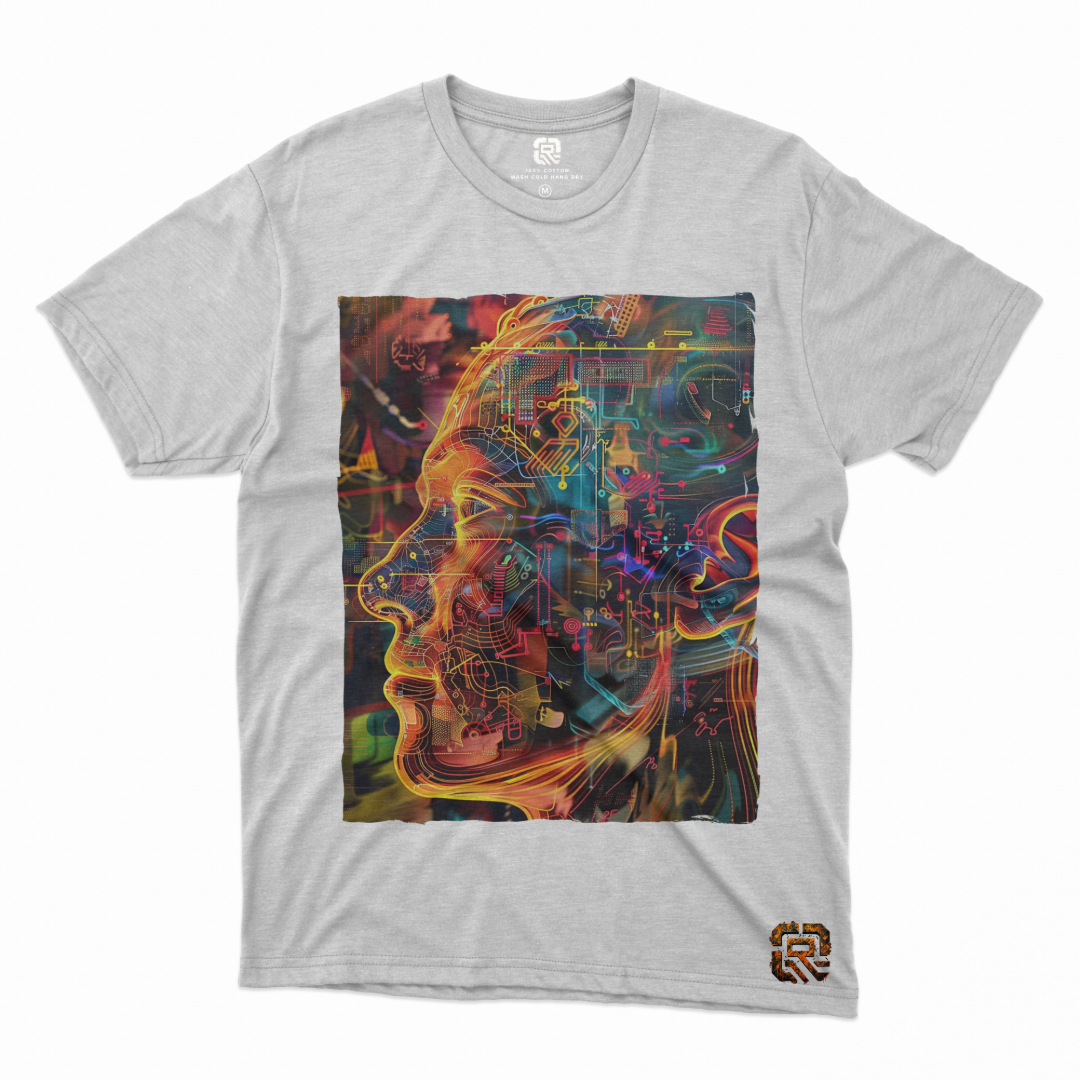 The Abstract Collection Short/Long Sleeve T-Shirt - Digital Dreamscape