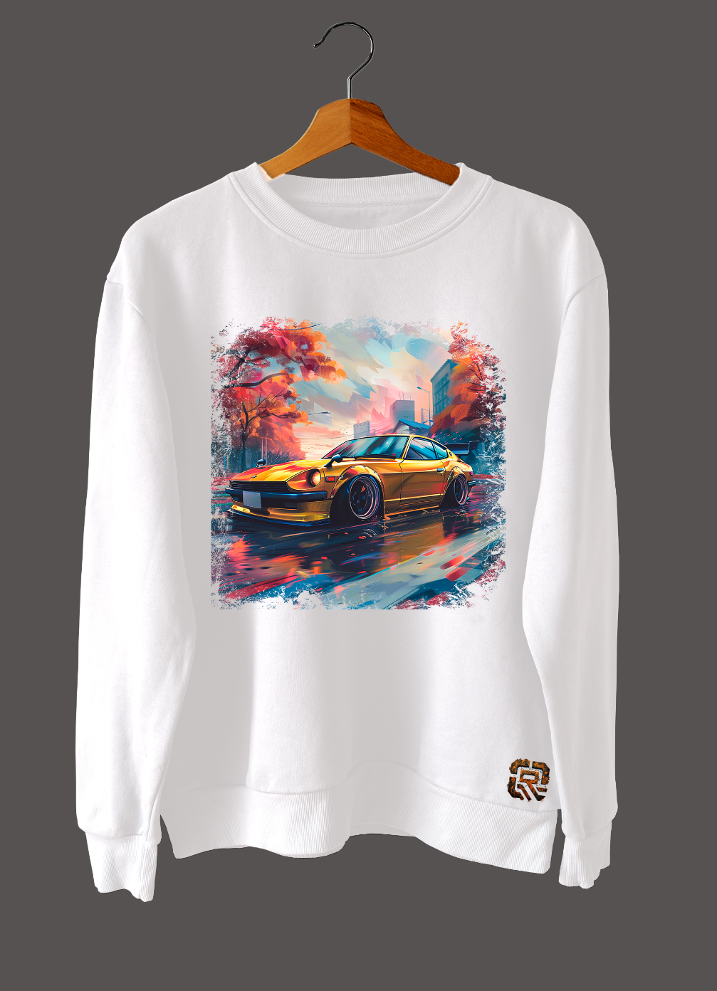 The Automotive Collection Short/Long Sleeve T-Shirt - Golden Drift