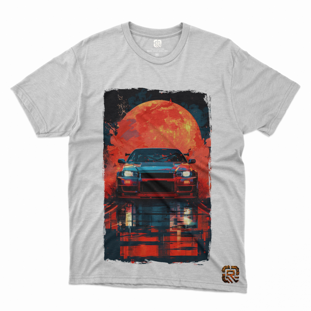 The Automotive Collection Short/Long Sleeve T-Shirt - Lunar Drive