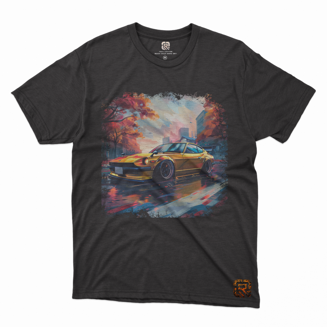 The Automotive Collection Short/Long Sleeve T-Shirt - Golden Drift