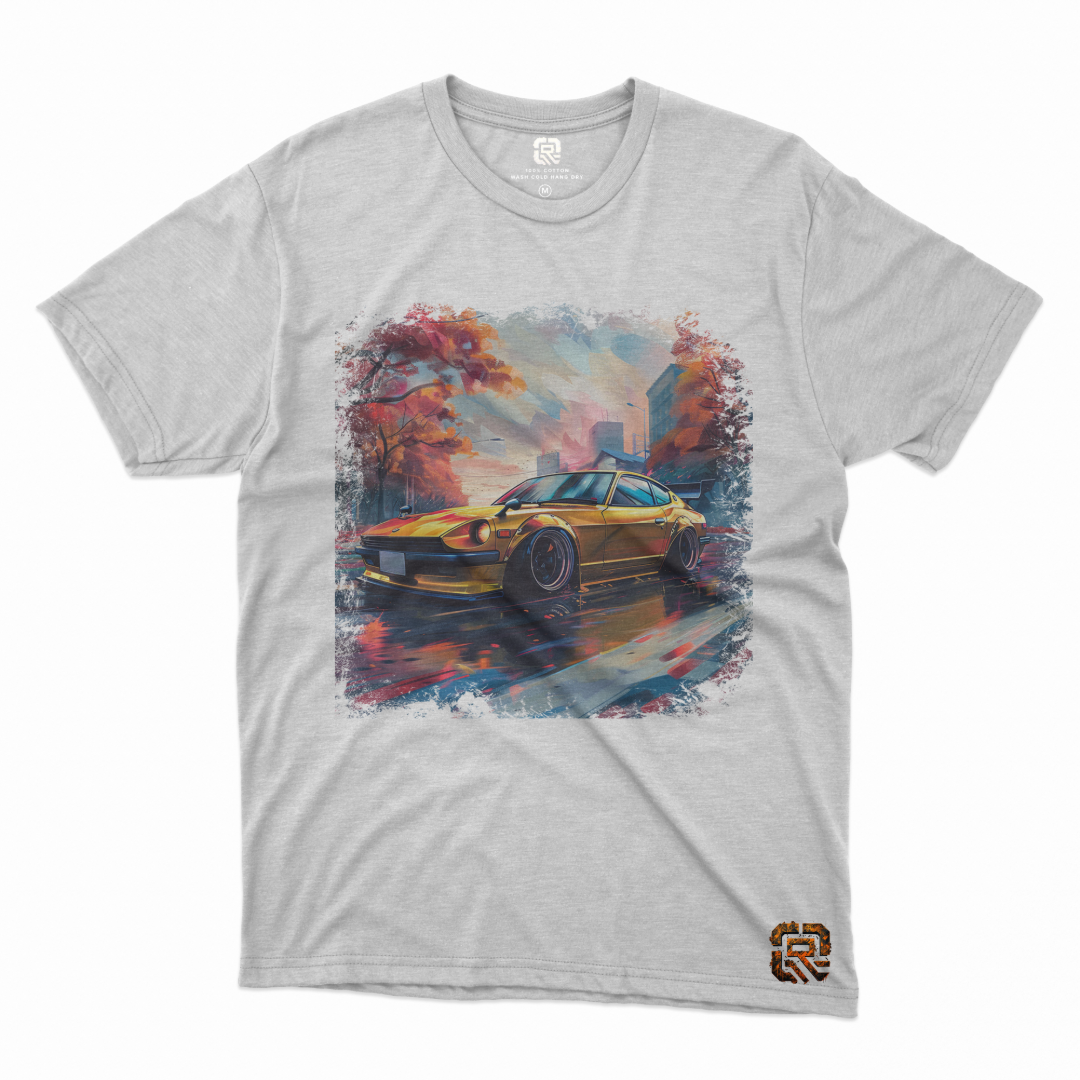 The Automotive Collection Short/Long Sleeve T-Shirt - Golden Drift