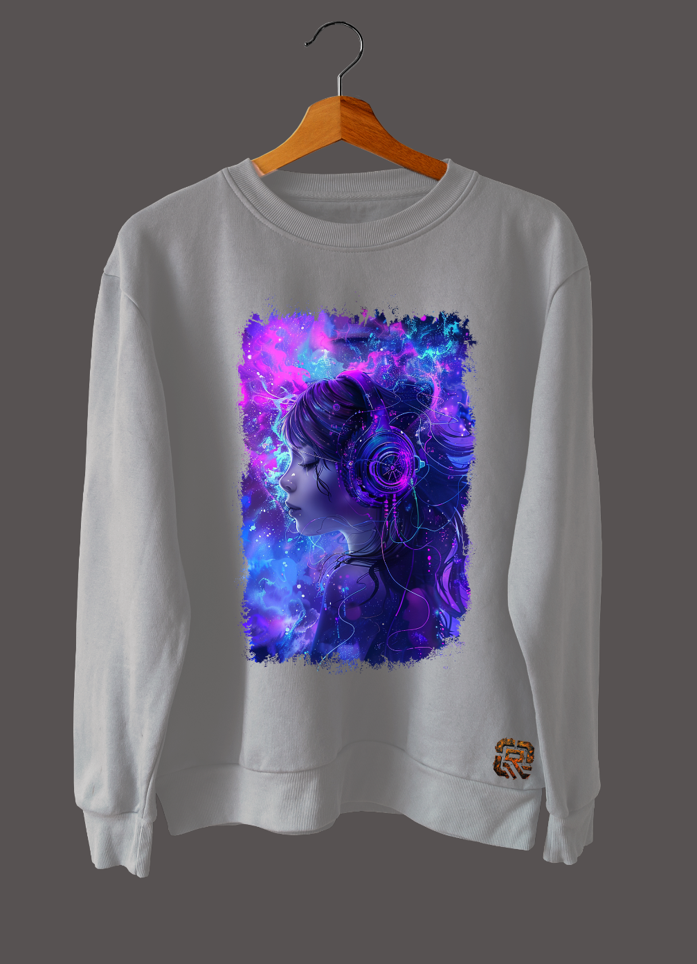 The Cosmic Beats Collection Short/Long Sleeve T-Shirt - Stellar Symphony