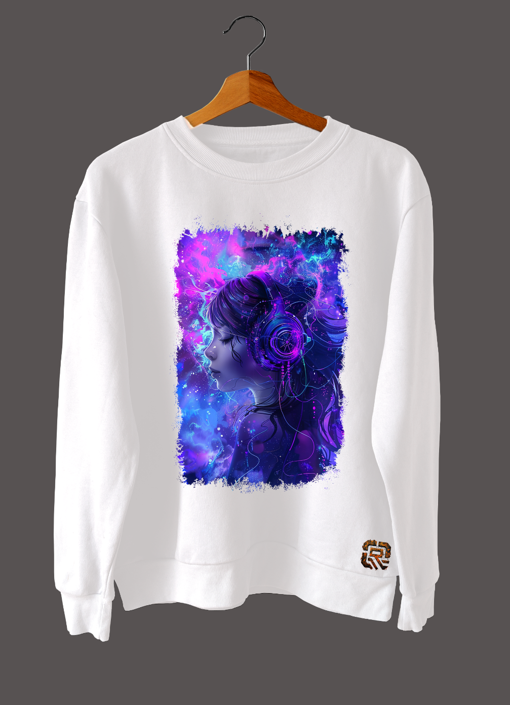 The Cosmic Beats Collection Short/Long Sleeve T-Shirt - Stellar Symphony